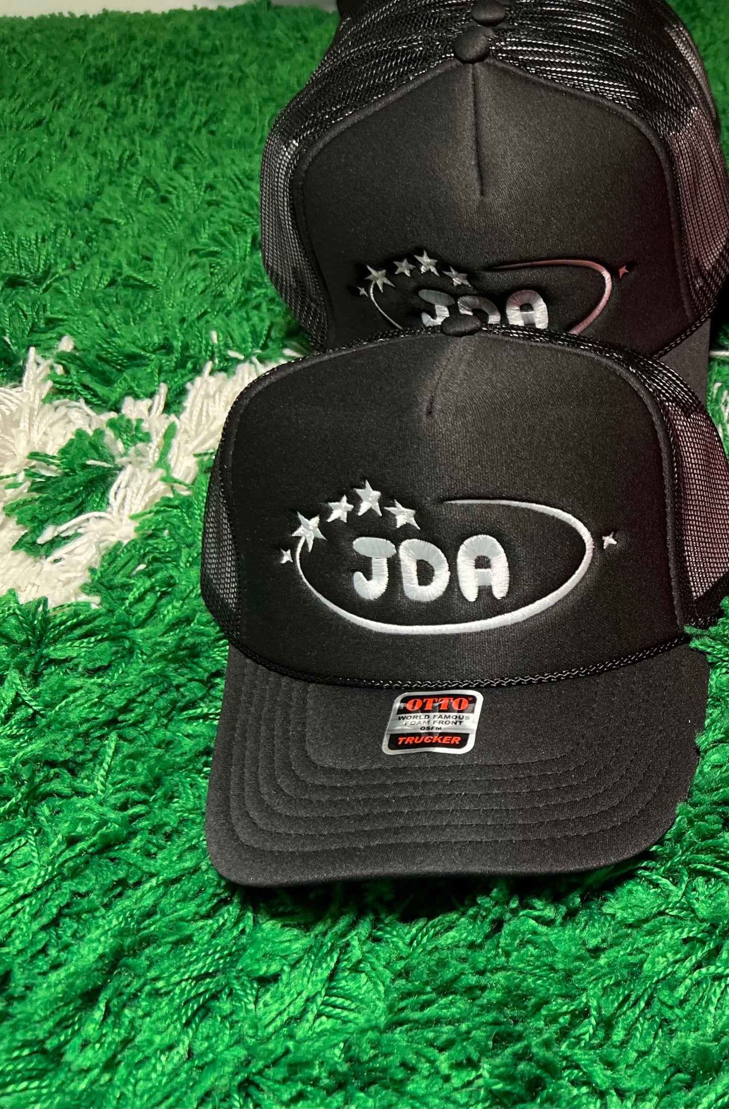 JDA Trucker Hat "Jet Black" + Hoodie Bundle "Black"