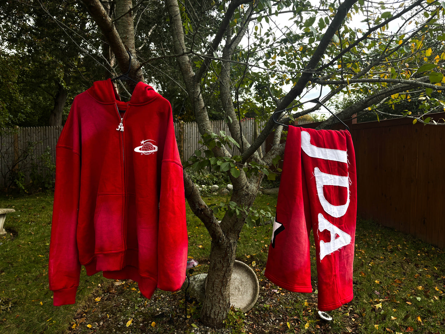 'REIMAGINED' HOODIE "RED"