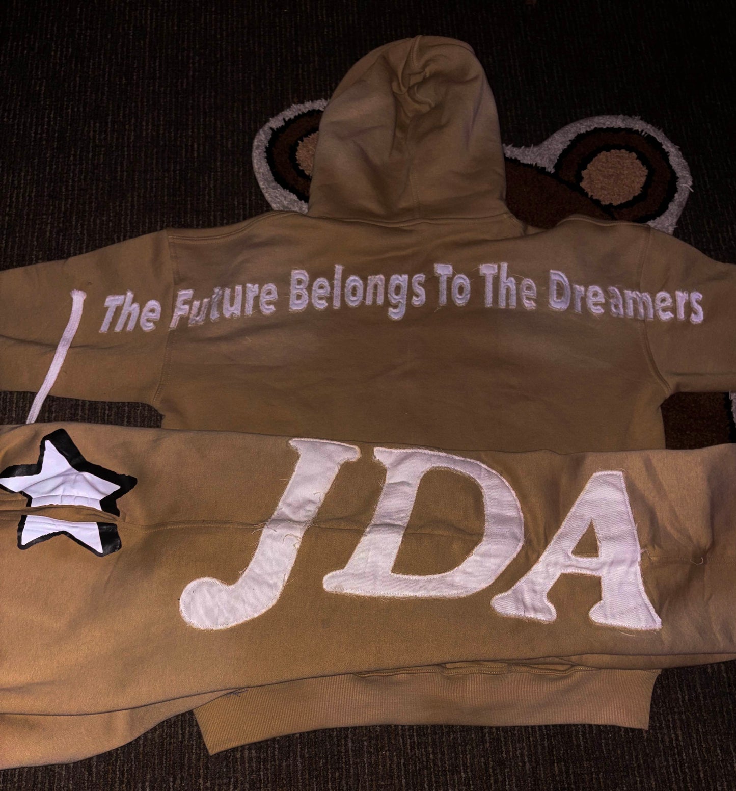 'REIMAGINED' SWEATPANTS "LIGHT BROWN"