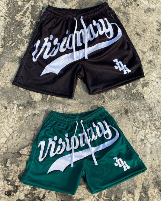 2 JDA "VISIONARY" SHORTS BUNDLE JET BLACK + FOREST GREEN