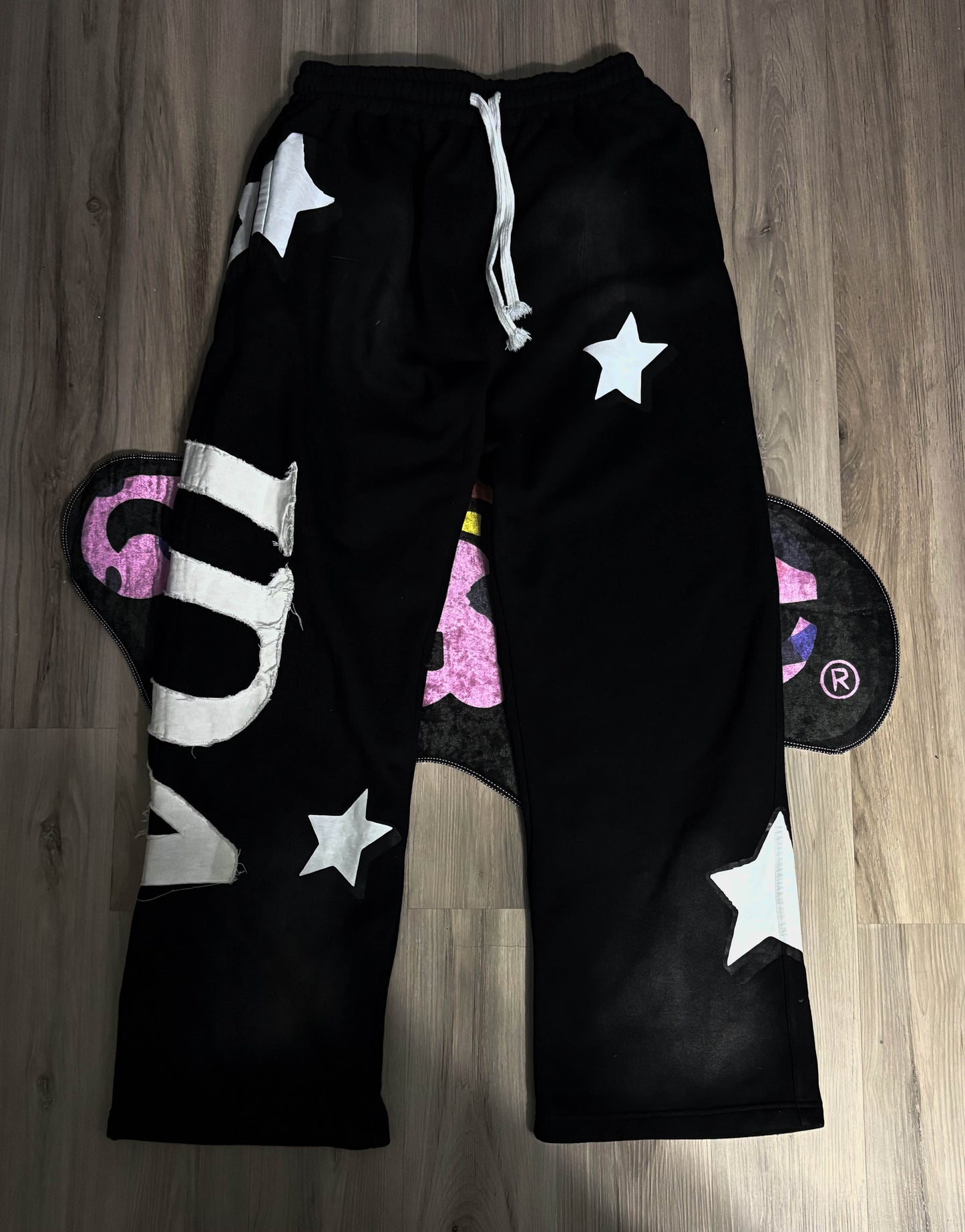 'REIMAGINED' SWEATPANTS "BLACK"