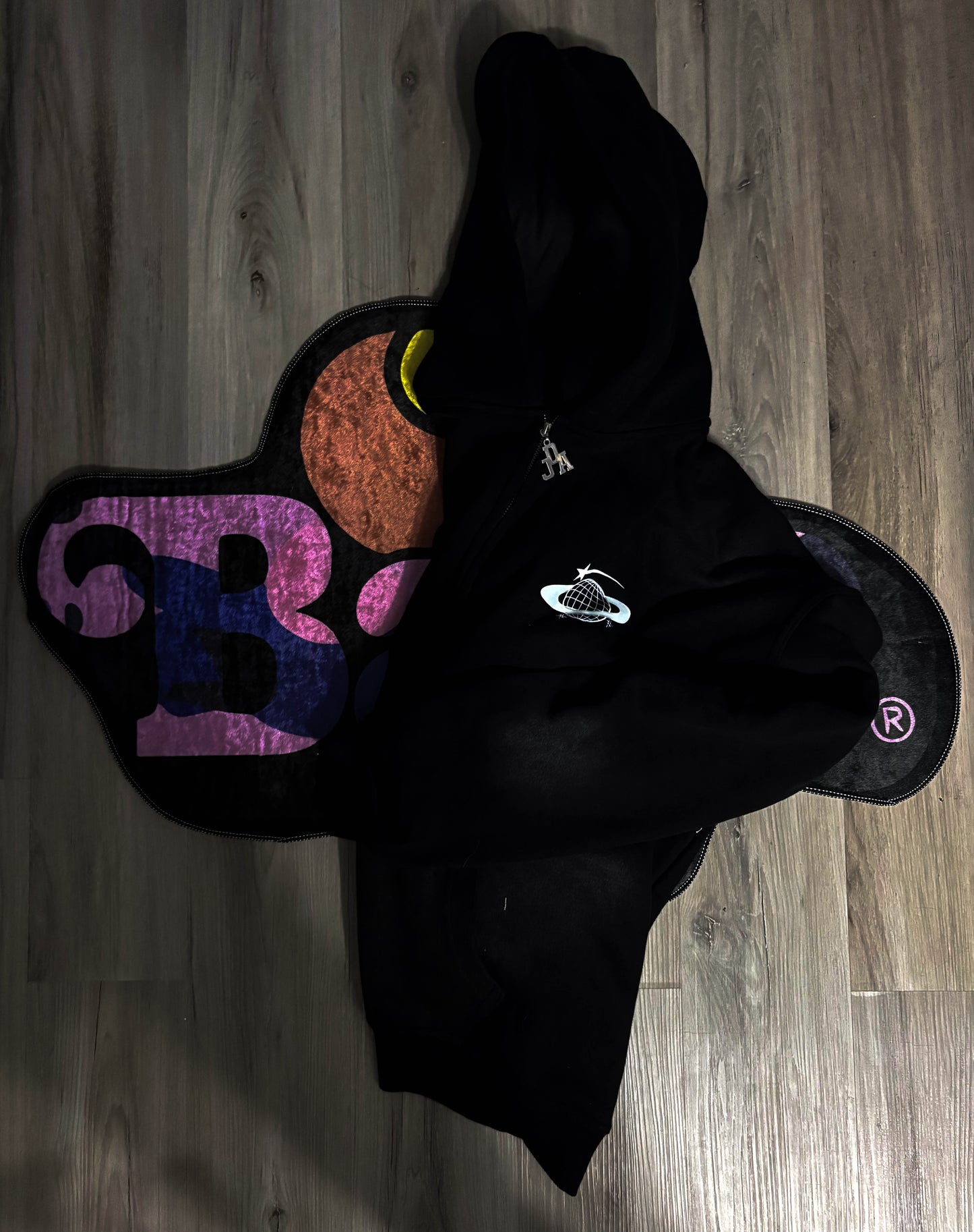 'REIMAGINED' HOODIE "BLACK"