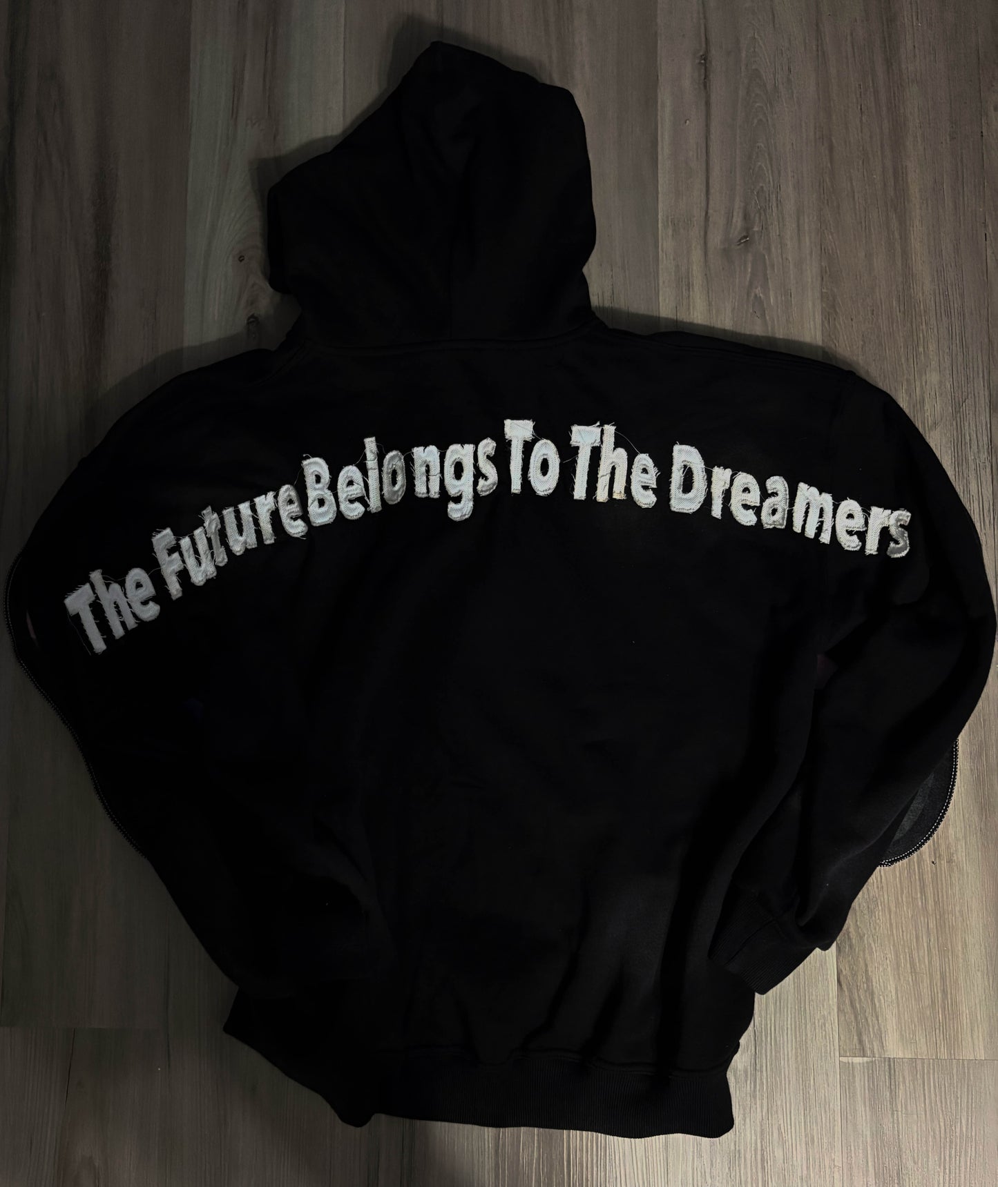 'REIMAGINED' HOODIE "BLACK"