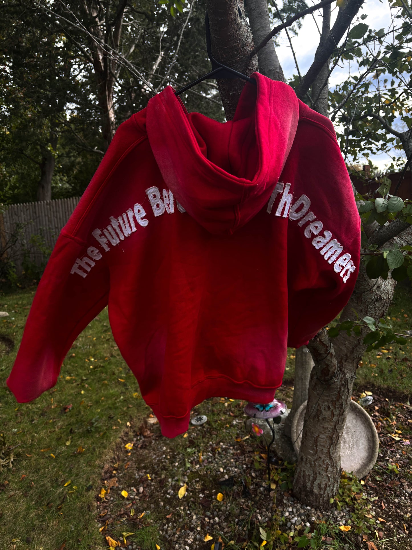 'REIMAGINED' HOODIE "RED"