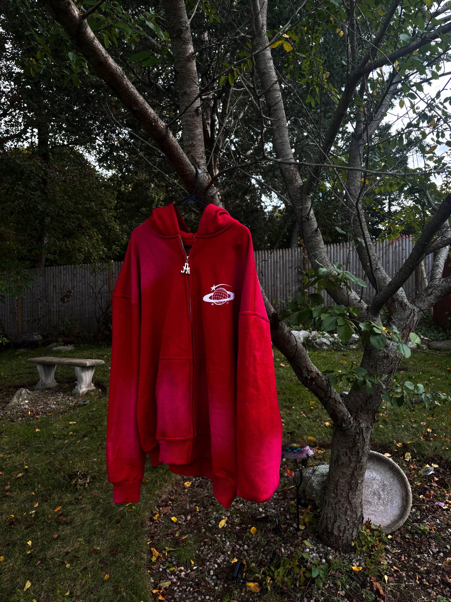 'REIMAGINED' HOODIE "RED"